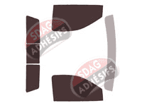 Kit film teinté Chevrolet Silverado (4) Simple Cabine Pick-up 2 portes (depuis 2018) Kit film teinté Chevrolet Silverado (4) Simple Cabine Pick-up 2 portes (depuis 2018)