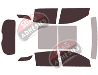 Kit film teinté Gmc Terrain (2) 5 portes (2017 - 2024)