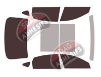 Kit film teinté Genesis G80 (1) Berline 4 portes (2016 - 2020)