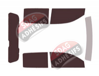 Kit film teinté Great Wall (1) P Serie Pick-up 4 portes (depuis 2019)