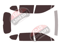 Kit film teinté Hyundai Santa Fe (4) Hayon 5 portes (2018 - 2024) Kit film teinté Hyundai Santa Fe (4) Hayon 5 portes (2018 - 2024)