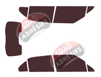 Kit film teinté MG 3 (1) 5 portes (2011 - 2024) Kit film teinté MG 3 (1) 5 portes (2011 - 2024)