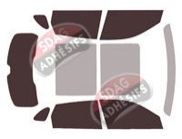 Kit film teinté MG Marvel (1) 5 portes (depuis 2021) Kit film teinté MG Marvel (1) 5 portes (depuis 2021)