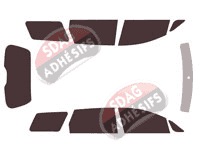 Kit film teinté Mitsubishi Grandis (1) 5 portes (2003 - 2011) Kit film teinté Mitsubishi Grandis (1) 5 portes (2003 - 2011)