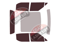 Kit film teinté Rivian R1T (1) Pick-up 4 portes (depuis 2022) Kit film teinté Rivian R1T (1) Pick-up 4 portes (depuis 2022)