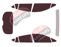 Kit film teinté Subaru Crosstrek (1) 5 portes (depuis 2022) Kit film teinté Subaru Crosstrek (1) 5 portes (depuis 2022)