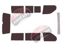 Kit film teinté Volkswagen Transporter T6 California (6) Avec Store Extérieur NON Intégré 4 portes (depuis 2015) Kit film teinté Volkswagen Transporter T6 California (6) Avec Store Extérieur NON Intégré 4 portes (depuis 2015)