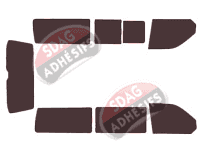 Kit film teinté Volkswagen Transporter T5 (5) Long 4 portes (2003 - 2015) Kit film teinté Volkswagen Transporter T5 (5) Long 4 portes (2003 - 2015)