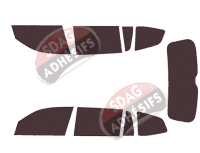 Kit film teinté Volkswagen Atlas (1) 5 portes (depuis 2017)
