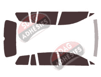 Kit film teinté Volkswagen Golf (7) Break 5 portes (2014 - 2021) Kit film teinté Volkswagen Golf (7) Break 5 portes (2014 - 2021)