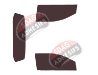 Kit film teinté Volkswagen Saveiro Pick Up 2 portes (2009 - 2017)
