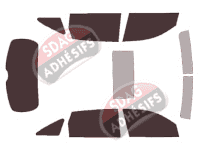 Kit film teinté Acura MDX (3) 5 portes (2013 - 2020) Kit film teinté Acura MDX (3) 5 portes (2013 - 2020)