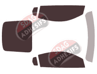 Kit film teinté Acura NSX (2) Coupe 2 portes (2017 - 2023) Kit film teinté Acura NSX (2) Coupe 2 portes (2017 - 2023)