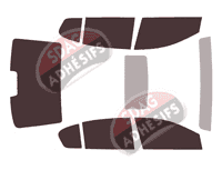 Kit film teinté Acura RLX (2) Berline 4 portes (depuis 2020)