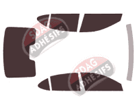 Kit film teinté Acura TLX (1) Berline 4 portes (2014 - 2020) Kit film teinté Acura TLX (1) Berline 4 portes (2014 - 2020)