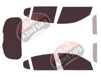 Kit film teinté Alfa Romeo Stelvio (1) 5 portes (depuis 2017)
