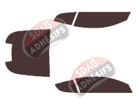 Kit film teinté Aston Martin DB9 (1) Coupé 2 portes (2004 - 2016)