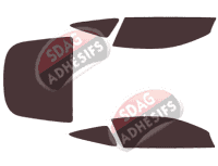 Kit film teinté Aston Martin DB11 Coupé 2 portes (2016 - 2023) Kit film teinté Aston Martin DB11 Coupé 2 portes (2016 - 2023)