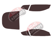 Kit film teinté Aston Martin Virage Coupé 3 portes (2011 - 2012) Kit film teinté Aston Martin Virage Coupé 3 portes (2011 - 2012)