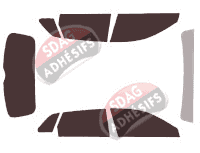 Kit film teinté Audi A3 (3) Sportback 5 portes (2012 - 2020) Kit film teinté Audi A3 (3) Sportback 5 portes (2012 - 2020)