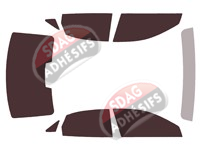 Kit film teinté Audi A3 (4) Berline 4 portes (depuis 2020) Kit film teinté Audi A3 (4) Berline 4 portes (depuis 2020)