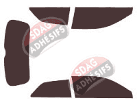 Kit film teinté Audi A3 (3) 3 portes (2012 - 2020) Kit film teinté Audi A3 (3) 3 portes (2012 - 2020)