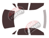Kit film teinté Audi A4 (1) Berline 4 portes (1994 - 2001) Kit film teinté Audi A4 (1) Berline 4 portes (1994 - 2001)