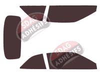 Kit film teinté Audi A5 (2) Cabriolet 2 portes (2017 - 2024)