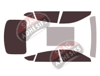 Kit film teinté Audi A5 (2) Sportback 5 portes (2017 - 2024) Kit film teinté Audi A5 (2) Sportback 5 portes (2017 - 2024)