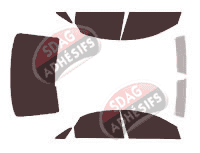 Kit film teinté Audi A8 (3) Courte Berline 4 portes (2010 - 2017)