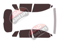 Kit film teinté Audi Q4 / Q4 E-tron (1) 5 portes (depuis 2021)