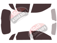 Kit film teinté Audi Q5 (2) 5 portes (2016 - 2024)