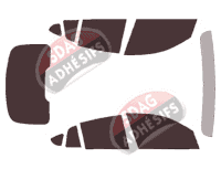 Kit film teinté Bmw X4 (1) 5 portes (2014 - 2018)