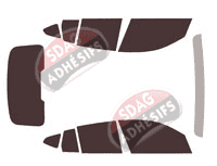 Kit film teinté Bmw X4 (2) 5 portes (depuis 2018)