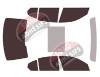 Kit film teinté Bmw Serie 3 (7) Berline 4 portes (depuis 2019)