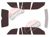 Kit film teinté Bmw Serie 3 (3) Touring Break 5 portes (1991 - 1999)