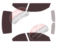 Kit film teinté Bmw Serie 4 / i4 (1) CC Cabriolet 2 portes (2014 - 2021)