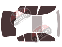 Kit film teinté Bmw Serie 5 / i5 (8) Berline 5 portes (2017 - 2023)