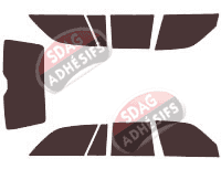 Kit film teinté Bmw Serie 5 / i5 (2) Touring Break 5 portes (1991 - 1997) Kit film teinté Bmw Serie 5 / i5 (2) Touring Break 5 portes (1991 - 1997)