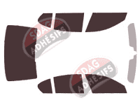 Kit film teinté Bmw Serie 7 / i7 (6) Berline 4 portes (2015 - 2022)