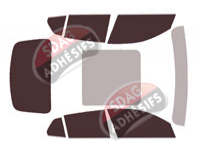 Kit film teinté Bmw X2 (2) 5 portes (depuis 2024)