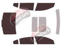 Kit film teinté Buick Allure (2) Berline 4 portes (2010 - 2016)