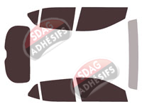 Kit film teinté Buick Encore (2) GX 5 portes (depuis 2020) Kit film teinté Buick Encore (2) GX 5 portes (depuis 2020)