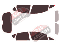 Kit film teinté Buick Excelle (1) XT 5 portes (2010 - 2017)