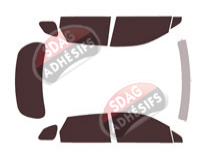 Kit film teinté Byd Tang (1) 5 portes (depuis 2019)