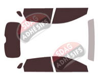 Kit film teinté Byd Yuan Plus (1) 5 portes (depuis 2021)