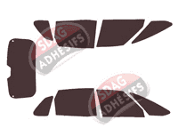 Kit film teinté Citroën C4 (1) Picasso 5 portes (2006 - 2013) Kit film teinté Citroën C4 (1) Picasso 5 portes (2006 - 2013)