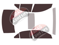 Kit film teinté Cadillac CT4 (1) Berline 4 portes (depuis 2020) Kit film teinté Cadillac CT4 (1) Berline 4 portes (depuis 2020)