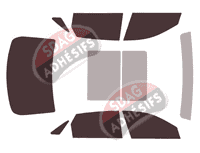 Kit film teinté Cadillac CT6 Berline 4 portes (2016 - 2023)