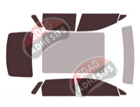 Kit film teinté Cadillac Lyriq (1) 5 portes (depuis 2023) Kit film teinté Cadillac Lyriq (1) 5 portes (depuis 2023)